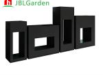 Corten Steel Flower Pot Outdoor Decorative Raised Seed Bed Metal Planter Corten