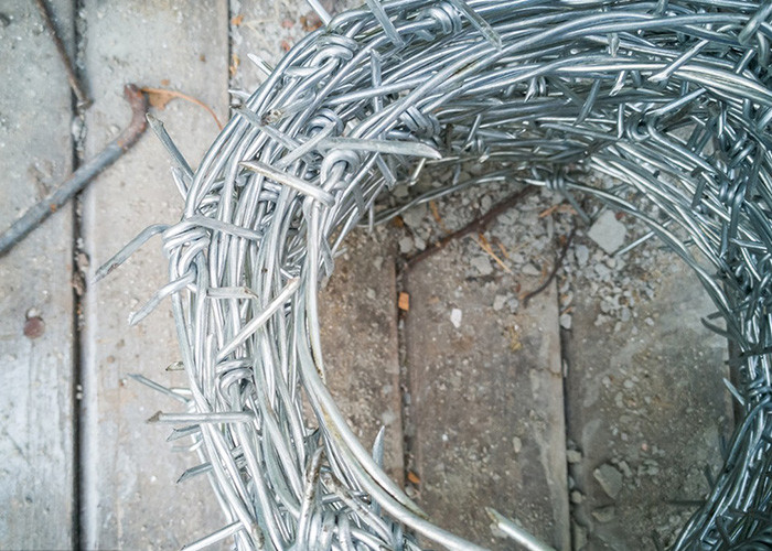 Farm Protection Double Twisted Hot Dipped Galvanized Barbed Wire Coils