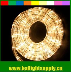 Wholesale warm white flexible led rope 12/24v 1/2'' 2 wire duralight ce rohs lights from china suppliers