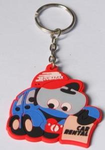 Wholesale Cute Pvc Rubber Keychain For Kids , Any Shape 3d Keychains Custom from china suppliers