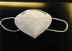 Wholesale Fliud Resistant N95 Carbon Filter Mask , High Filtration White Surgical Mask from china suppliers