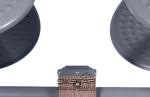 outdoor wooden fitness equipment--WPC Outdoor Gym Tai Chi Wheel, Arm wheel