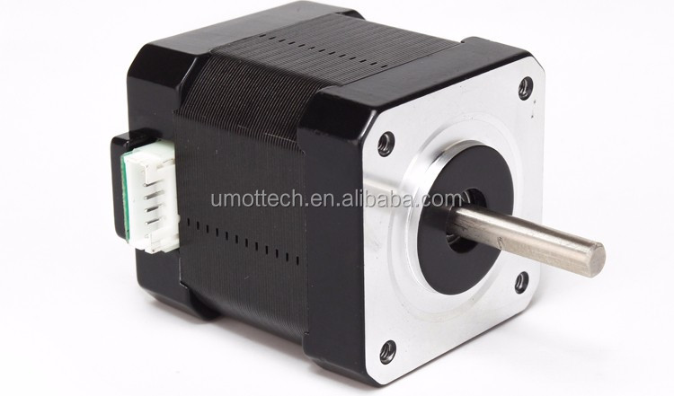 Class B Insulation 2 Phase Nema 17 42mm Hollow Shaft Stepper Motor for Smooth Motion