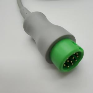 Wholesale Compatible Mindray Ecg Cables For Siemens , 5mm 12 PIN ECG Patient Cable from china suppliers