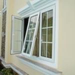 Waterproof Breathable Aluminum Frame Awning Windows Indoor