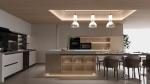 Luxury Stainless Steel Modern Kitchen Cabinet With Sustainable Design Functional