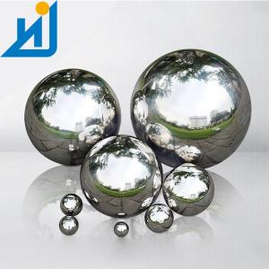Wholesale 90CM Large Stainless Steel Hollow Spheres Hollow Gazing Blobe For Outdoor Decoration from china suppliers