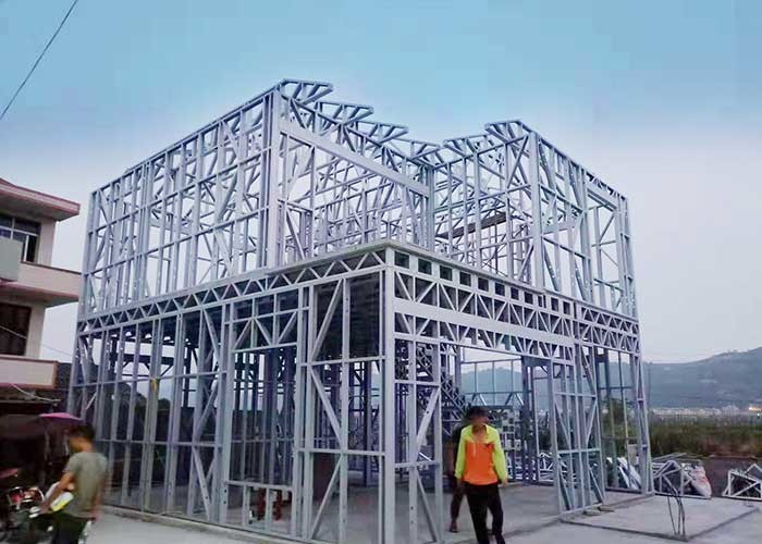 USA Modular Home Environmental Prefab House Light Steel Structure Villa for Family