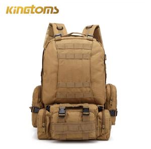 Wholesale 600D Oxford Tan Military Tactical Backpack 55L Molle System from china suppliers