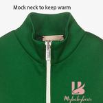 Fashion Organic Cotton Zipper Jumpsuit Toddler Onesie Long Sleeve Baby Clothes