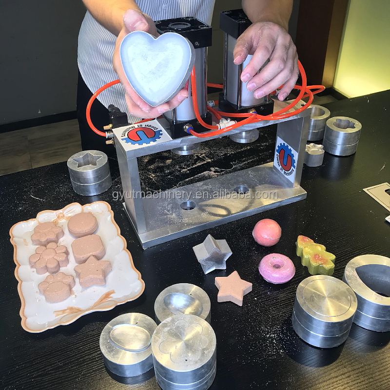 Upgrade Your Bath Bomb Production with Pneumatic Press Machines and Custom Molds