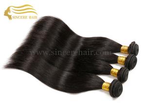 Wholesale 20 Inch Hair Weft Extensions for Sale, 20&quot; Natural Black STB Virgin Remy Human Hair Weft Extensions 100 Gram For Sale from china suppliers