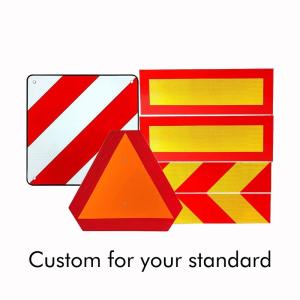Wholesale High Visibility Reflective Vehicle Conspicuity Marking Plate Reflective Sticker for Heavy Truck from china suppliers