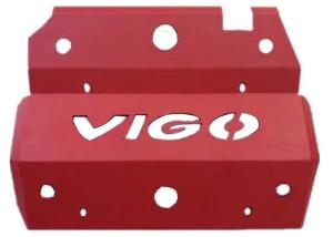 Wholesale TOYOTA Hilux Vigo Champ 2009 , 2012 - 2014 Auto Spare Parts Steel Skid Plate Replacement from china suppliers