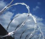 Razor Fencing Wire Bto-22 Hot Dipped Galvanized Concertina Razor Wire