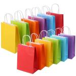 Handmade Low MOQ Degradable Strong Cute Small Gift Candy Kraft Paper Bag For
