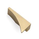 Modern Four Star Golden Aluminum Cupboard Door Handles For Decoration