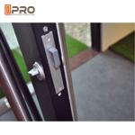 Space Saving Glass Pivot Front Door With Powder Coated Surface Treatment door