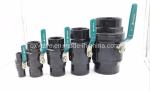 QX11 Plastic PVC 2PCS Ball Valve with Stainless Steel Handle Within Your Budget