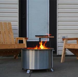 Wholesale Round Smokeless Stainless Steel Fire Pit from china suppliers