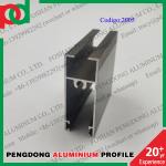 Anodized 6 Meters Length Aluminium Window Profiles For Bolivia And Chile Series