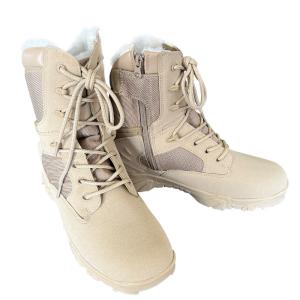 Wholesale Mesh Lined Oxford Cloth and Genuine Leather Men's Walking Boots for Outdoor Activities from china suppliers