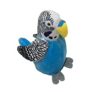 Wholesale 18cm 7.09in Battery Operated Talking Parrot Green Colour Teddy Bear 3A Battery from china suppliers