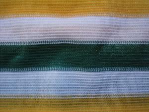 Wholesale Anti UV Color Strip Balcony Shade Net , Outdoor Plastic Fence Netting from china suppliers