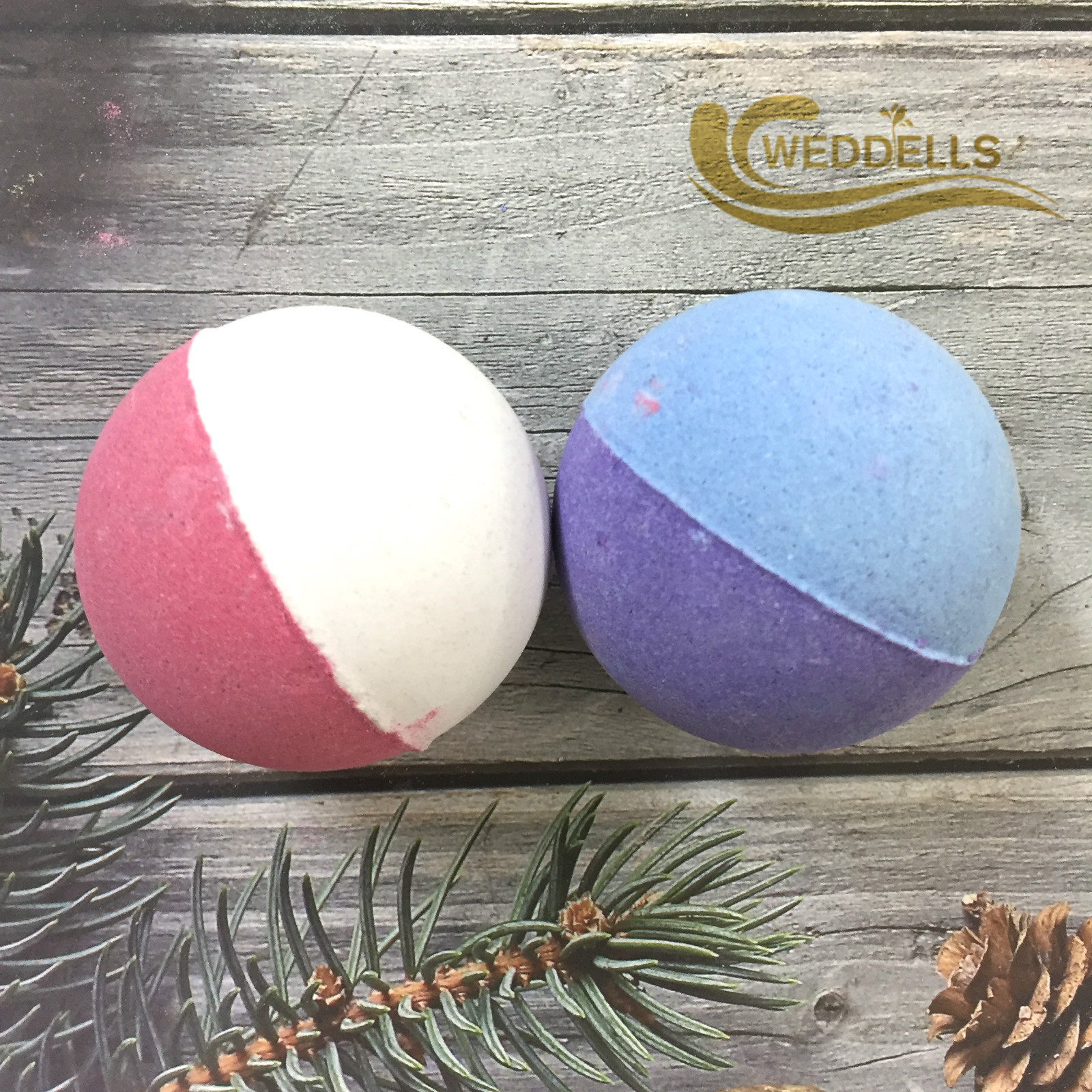Customized Bath And Body Bath Bombs No Staining Long Lasting Eco - Friendly