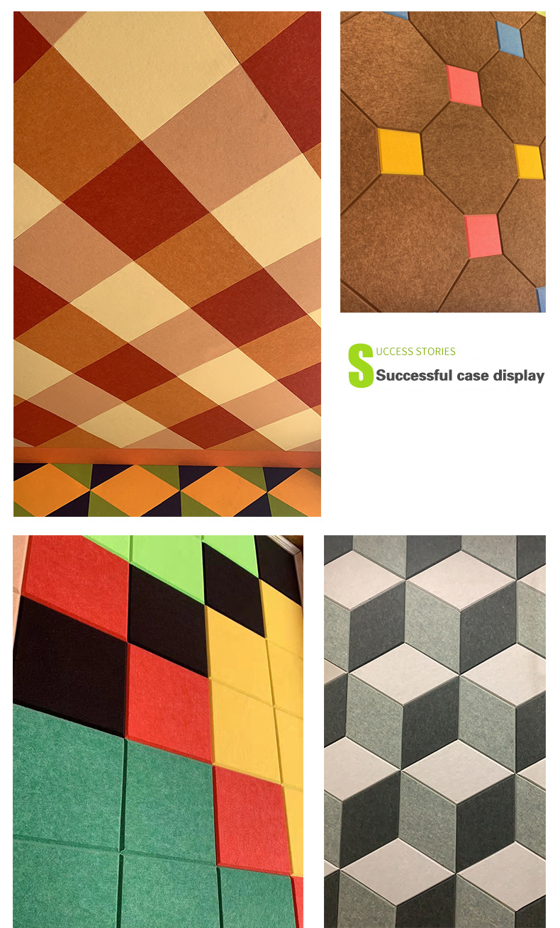 100% Polyester Waterproof Acoustic Self Adhesive Sound Proof For Home Office Studio