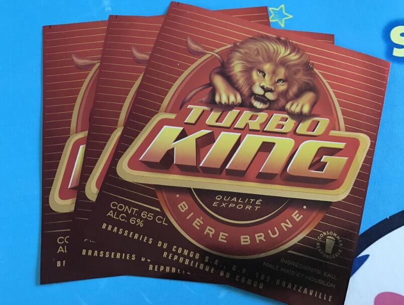 metallized paper for beer label,private label beer,beer label adhesive remove beer bottle labels printed label