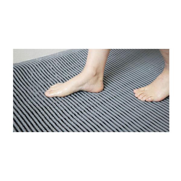 Toilets Two Layers Blue Non Slip Anti Fatigue Mat 90CMx120CM