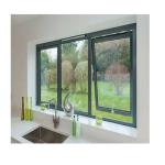 Double Glazed Black Aluminum Alloy Awning Windows