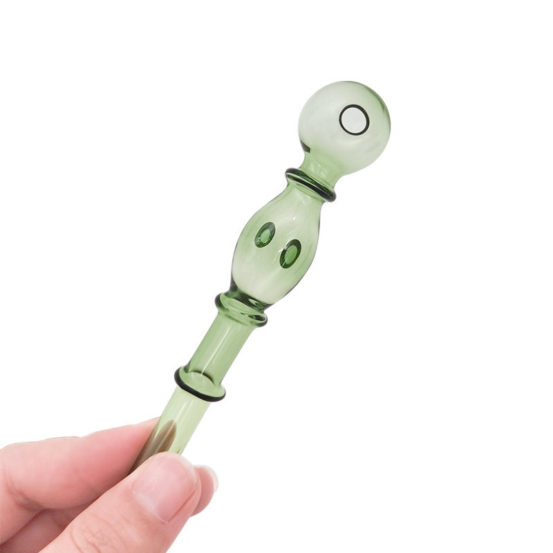 Borosilicate Alien Shaped Colored Glass Hookah Pipe