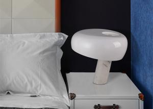 China 110V Living Room 28*26cm / 40*38cm Marble Bedside Table Lamp on sale