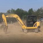 Operating Weight 5300kg 5 Ton Used Komatsu Mini Excavator For Business