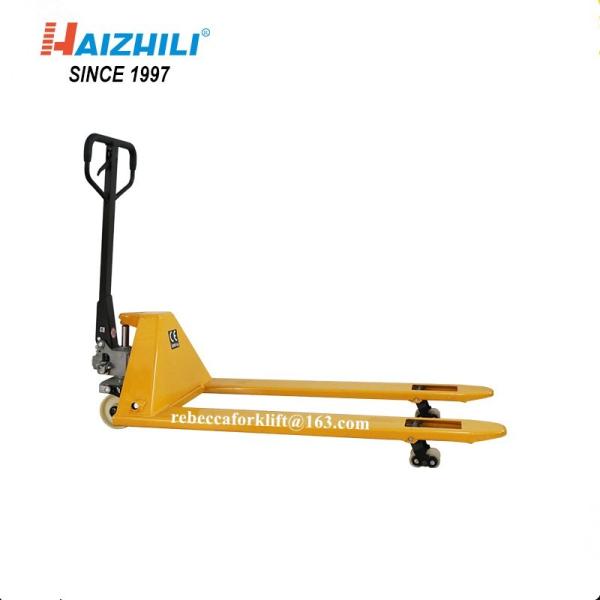 China forklifts light duty manual pallet truck 3 ton low profile hand pallet