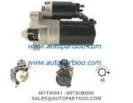 M2T84071 M2T84071ZT - MITSUBISHI Starter Motor 12V 2.2KW 10T MOTORES DE ARRANQUE