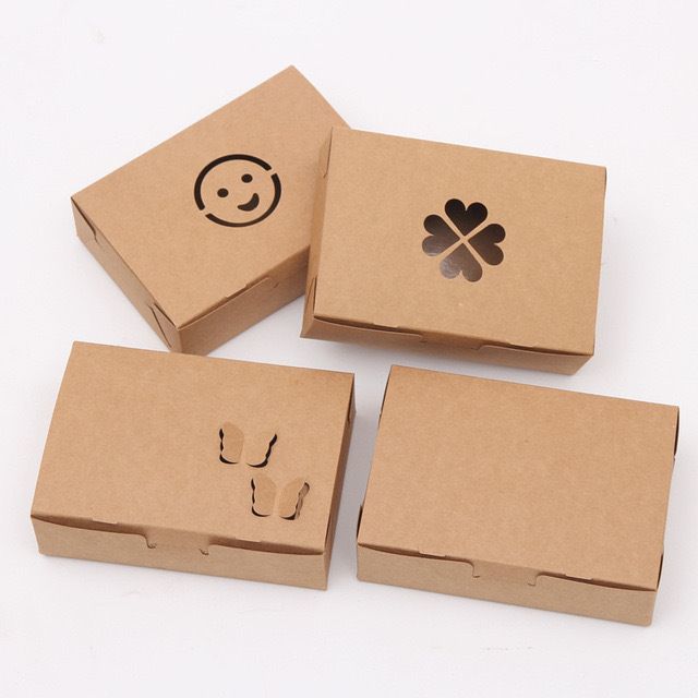 White Cardboard Paper Packaging Food Box for Restaurant Fast Food Snack Fried Chips Chicken Box