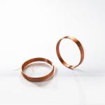 Enamel Coated Copper Magnet Wire 0.012mm Superfine Thermal Class 155 For