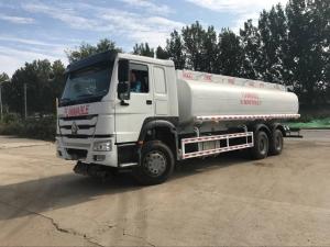 Wholesale 20000 Liters Diesel Fuel Tanker Truck , 6x4 Howo Fuel Tanker Truck from china suppliers