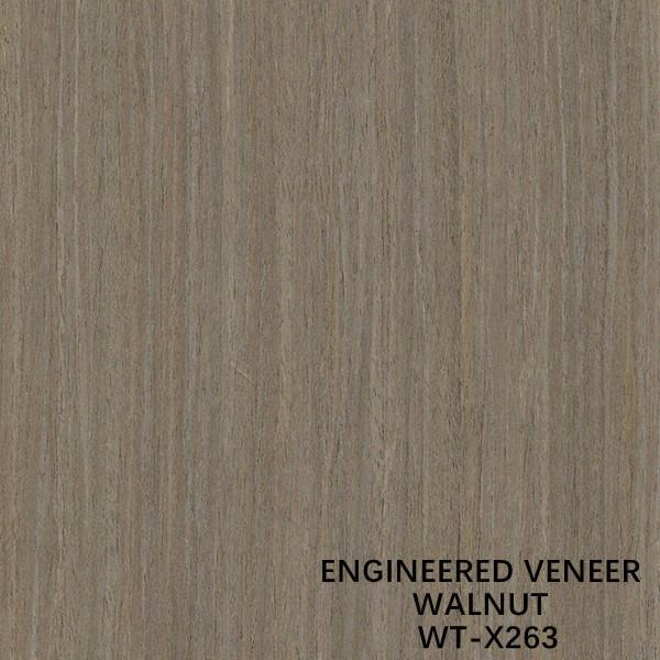 0.15-0.55mm Thickness Engineered Wood Veneer X263 Quarter Cut Fine Line Grain
