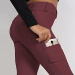Red 4 Seasons Professional Horse Breeches Quick Dry Equestrian Jodhpurs