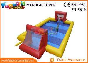 Wholesale 0.55mm PVC Tarpaulin Inflatable Sports Games Football Field Fire Retardant from china suppliers