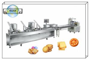 Wholesale PD250-PD1000 Sandwich Biscuit Processing Line Equipment, Automatic Sandwich Wafer Biscuit Machine Production Line from china suppliers