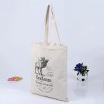 Custom LOGO Heavy Duty Cotton Canvas Tote Bag