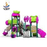 OEM Amusement Park Equipment 114mm Post For 14 Years Old