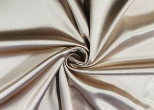 Wholesale 250GSM Bathing Suit Material / Swimming Costume Fabric 90% Nylon Knit Noble Golden from china suppliers