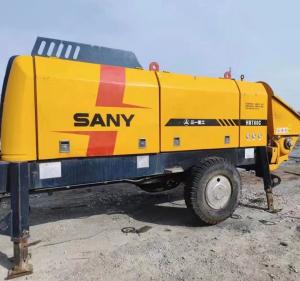 Wholesale HBT80C Used Concrete Trailer Pump Stationary Concrete Pump 2020 Model 85m3/H from china suppliers