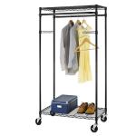 80KG 5 Layers Wire Shelves Unit Adjustable Metal Shelf Rack Kitchen Storage